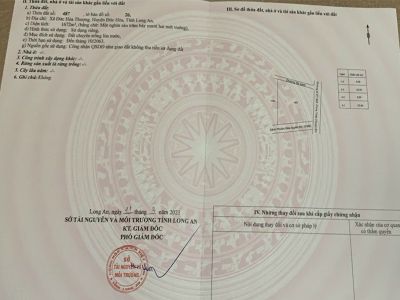 4. Bán đất 3 mặt tiền đường nhựa Liên Hoa