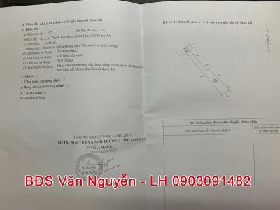 4. Đất vườn, Thạnh Lợi, Bến Lức
