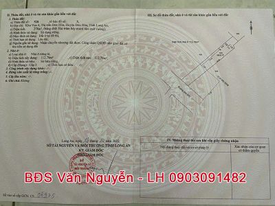 4. Mặt tiền đường nhựa tỉnh lộ 10 + 825 - Ngang 12 x 50