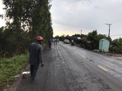 5. Bán đất mặt tiền đường nhựa, mặt tiền Đức Huệ